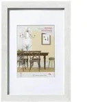 Fiorito Holzrahmen Kunstglas, 40x50 cm, weiss