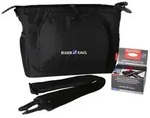 KLICKfix Lenkertasche Allegra, 22x14x33cm mit Klickfix-Adapter, schwarz (1 St&uuml;ck)