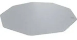 Cleartex Bodenschutzmatte 9mat FR111001009R PC Weich 96x98cm tr