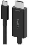 Belkin Connect - Adapterkabel - 24 pin USB-C m&auml;nnlich zu HDMI m&auml;nnlich