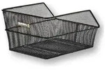 Basil 11177 Cento Hinterradkorb S Schultasche 31,5x21,5x17cm, engmaschig, schwarz