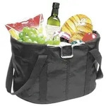 KLICKfix 0300S Lenkertasche Shopper, 38x29x25cm,f&uuml;r -Adapter, schwarz
