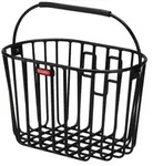KLICKfix Vorderradkorb Alumino 40x25x26cm, 16ltr, schwarz