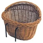 Basil Weiden-Korb Detroit 39x27x22cm, natur, Haken vorn/hinten, natur