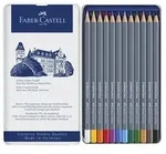 FABER-CASTELL GOLDFABER Aqua - Wasserfarbstift - gemischte Farben (Packung mit 12)
