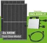 940W Balkonkraftwerk Hoymiles HMS-800-2WB 470W Trina Solar Module