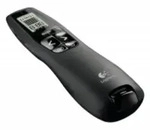 Logitech R800, RF, USB, 30 m, Schwarz