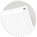 Oxford Collegeblock Meetingbook 100102104 DIN A5+ kariert 80Blatt