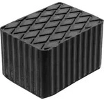 Gummiauflage - f&uuml;r Hebeb&uuml;hnen - ShA 85&deg; +/- 5 - - Ma&szlig;e (L x B x H) 160 x...