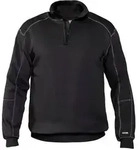 Sweatshirt, SCHWARZ, Gr. M