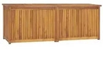 vidaXL Gartenbox 150x50x55 cm Massivholz Teak
