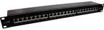 InLine - Patch Panel - Rack montierbar - RJ-45 X 24 - Schwarz, RAL 9005 - 1U -...