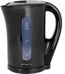 EMERIO WK-123483 Wasserkocher BPA-frei, &Uuml;berhitzungsschutz Schwarz