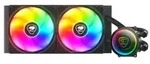 COUGAR CPU Wasserk&uuml;hlung, Poseidon Elite 240, ARGB, Schwarz,