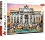 Trefl 37292 Puzzle 500 Teile Fontanna de Trevi, Rom