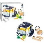 Small foot 12419 - Pferdepflege-Set mit Tasche, Pferde-Putzset