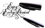 PentelArts Kalligrafiestift Sign Pen Brush, schwarz, 3er Set