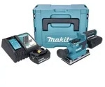 Makita DBO 382 RT1J Akku Schwingschleifer 18 V 93 x 185 mm Brushless + 1x Akku...