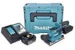 Makita DBO 382 RG1J Akku Schwingschleifer 18 V 93 x 185 mm Brushless + 1x Akku...