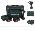 Metabo SSW 18 LT 300 BL Akku Schlagschrauber 18 V 300 Nm Brushless + 2x Akku...