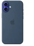 APPLE iPhone 16 Plus Silicone Case with MagSafe - Denim