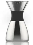 Asobu PourOver, Kaltbr&uuml;h-Kaffeemaschine, Schwarz, Silber, Kupfer, Edelstahl, 1