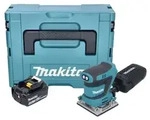 Makita DBO 484 F1J Akku Schwingschleifer 18 V 112 x 102 mm + 1x Akku 3,0 Ah +...