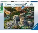 RAVENSBURGER Puzzle Vlci na jař e 1500 d&iacute;lků
