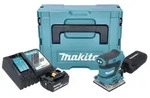 Makita DBO 484 RG1J Akku Schwingschleifer 18 V 112 x 102 mm + 1x Akku 6,0 Ah +