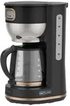 Muse MS-220 BC Kaffeemaschine Schwarz Fassungsverm&ouml;gen Tassen=10 Glaskanne,