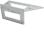 Shinwa 12566 3-D-Anschlag-Gehrungswinkel 45&deg;/90&deg; by FAMEX (32722) Anschlagwinkel