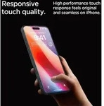 Spigen Glas.tR EZ Fit geh&auml;rtetes Glas iPhone 16 Pro - 2 Stk.