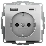 Gira SCHUKO SH USB-Spannungsv. 2459600