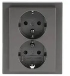 Busch-Jaeger SCHUKO-Doppelsteckdose 202 EUJB-866