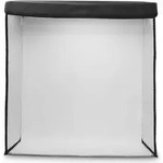 Hama Mobiles Mini-Fotostudio ToGo, faltbare Fotobox mit LED-Ringlicht, 50x50cm