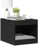 vidaXL Katzenklo Schwarz 47x59x42 cm Holzwerkstoff