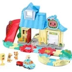 VTech CoComelon Tut Tut Baby Flitzer JJs Spielhaus Lernset mit Auto und Tieren