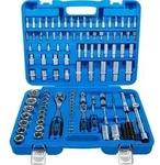 "BGS Steckschl&uuml;ssel-Satz Wellenprofil Antrieb 6,3 mm (1/4") / 12,5 mm (1/2") 150tlg.