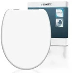 Duroplast WC-Sitz WHITE, mit Absenkautomatik