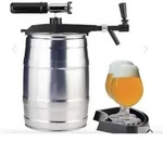 Profi Tap mit CO2 Automatik f&uuml;r 5 Liter Partyfass Bierfass Zapfanlage
