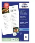 AVERY ZWECKFORM - Business Inkjet Papier A4 200g 50Bl - Inkjet-Papier - 200 g/m2