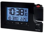 Funk-Projektionswecker Funkwecker USB 2 Alarme Temperaturanzeige Datum -...