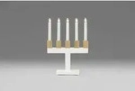 Konstsmide 2558-201 Schwibbogen Warmwei&szlig; Gl&uuml;hlampe Wei&szlig;