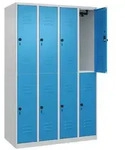 Spind Classic PLUS doppelt 4Abt 1850x1200x500 lgr/lbl