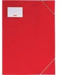 Brunnen FACT!pp, Envelope folder, A3, Polypropylen (PP), Rot, Gummiband, 1 St&uuml;ck(e)