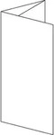 sigel PC-Faltkarten, DIN lang (A4), 185 g/qm, hochwei&szlig;