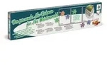Schipper 605270766 Malen nach Zahlen Alurahmen Triptychon Silber 120x40 cm