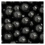 50 B&auml;lle f&uuml;r B&auml;llebad 5,5cm Babyb&auml;lle Plastikb&auml;lle Baby Spielb&auml;lle Schwarz