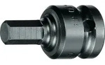 Kraftschrauber-Steckschl&uuml;ssel-Einsatz IN K 19 1/2 Zoll SW 17mm L.50mm GEDORE