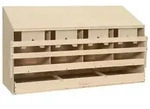 vidaXL 4er Legenest 106x40x59 cm Massivholz Kiefer
